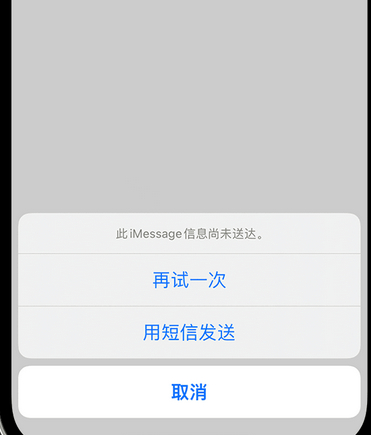 长征镇apple维修iPhone上无法正常发送iMessage信息