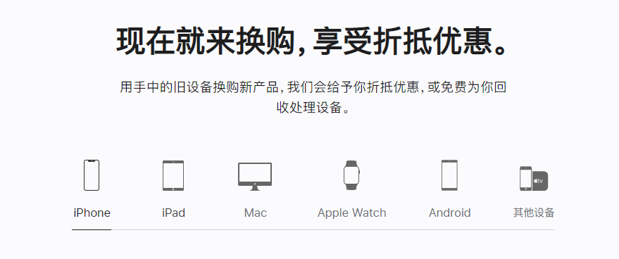 长征镇苹果手机维修分享iPhone以旧换新的去处 