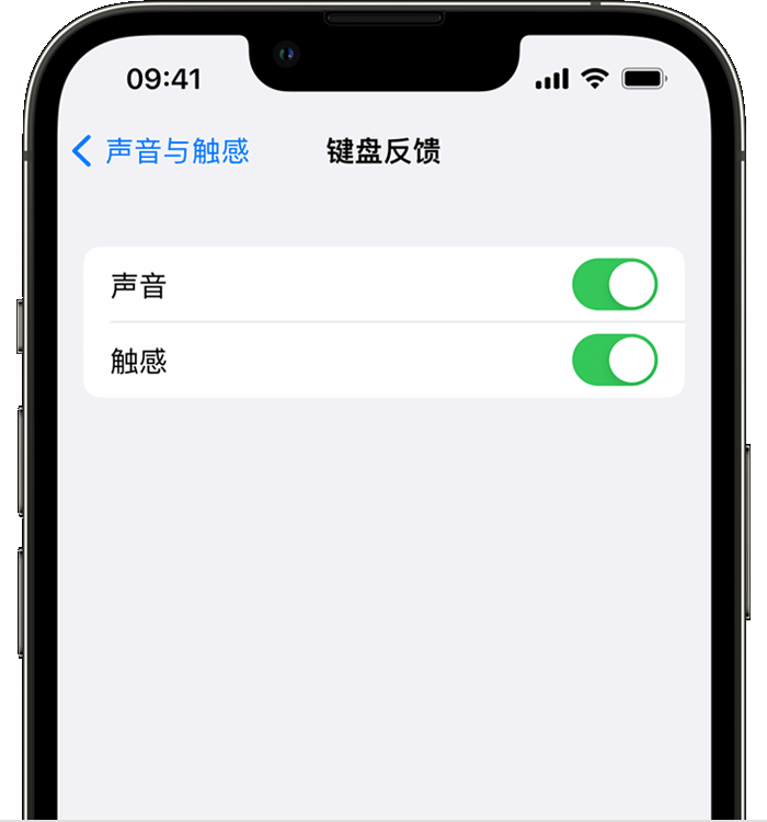 长征镇苹果14维修店分享如何在 iPhone 14 机型中使用触感键盘 